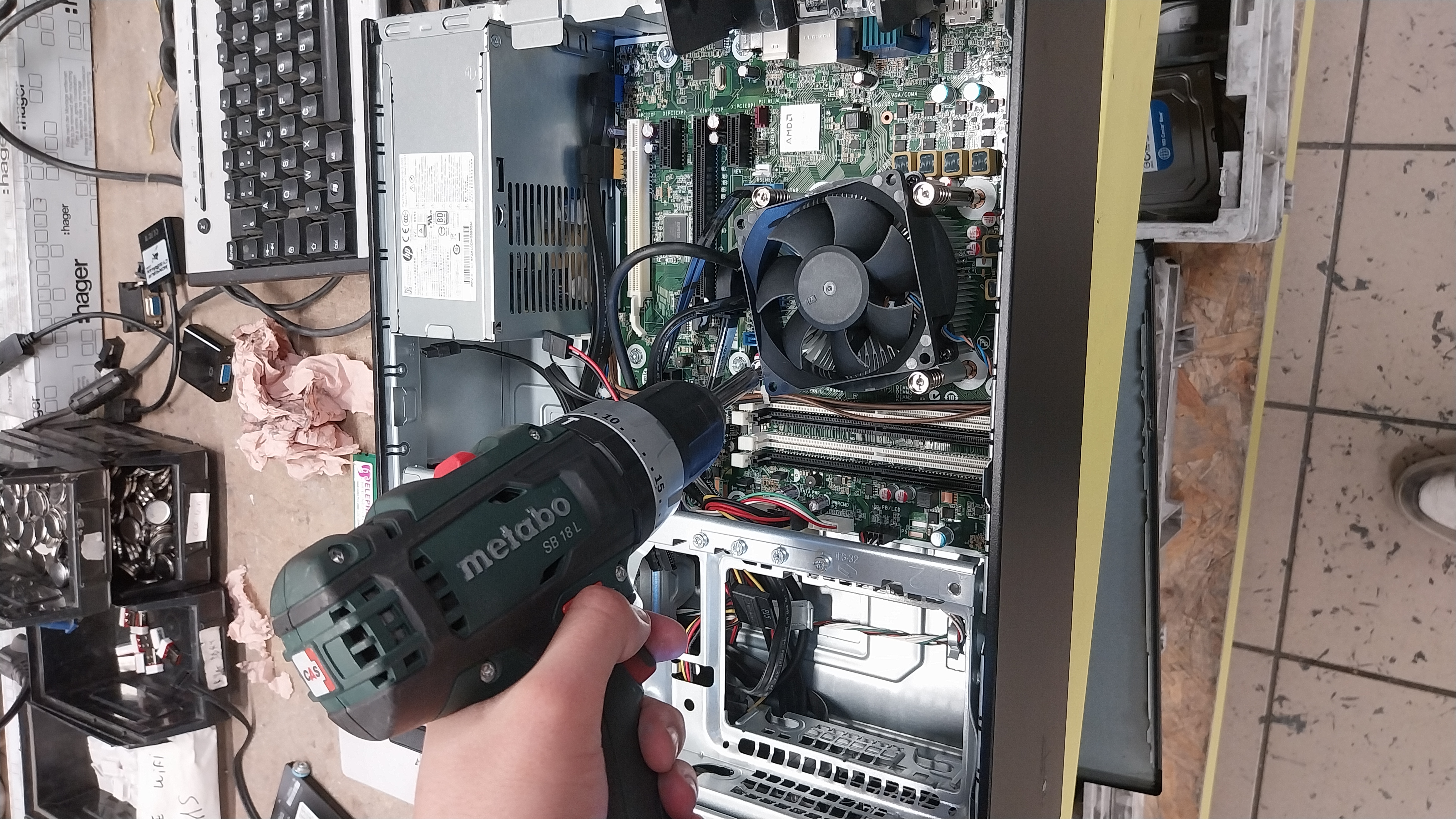 Capture GLPI - Création de ticket